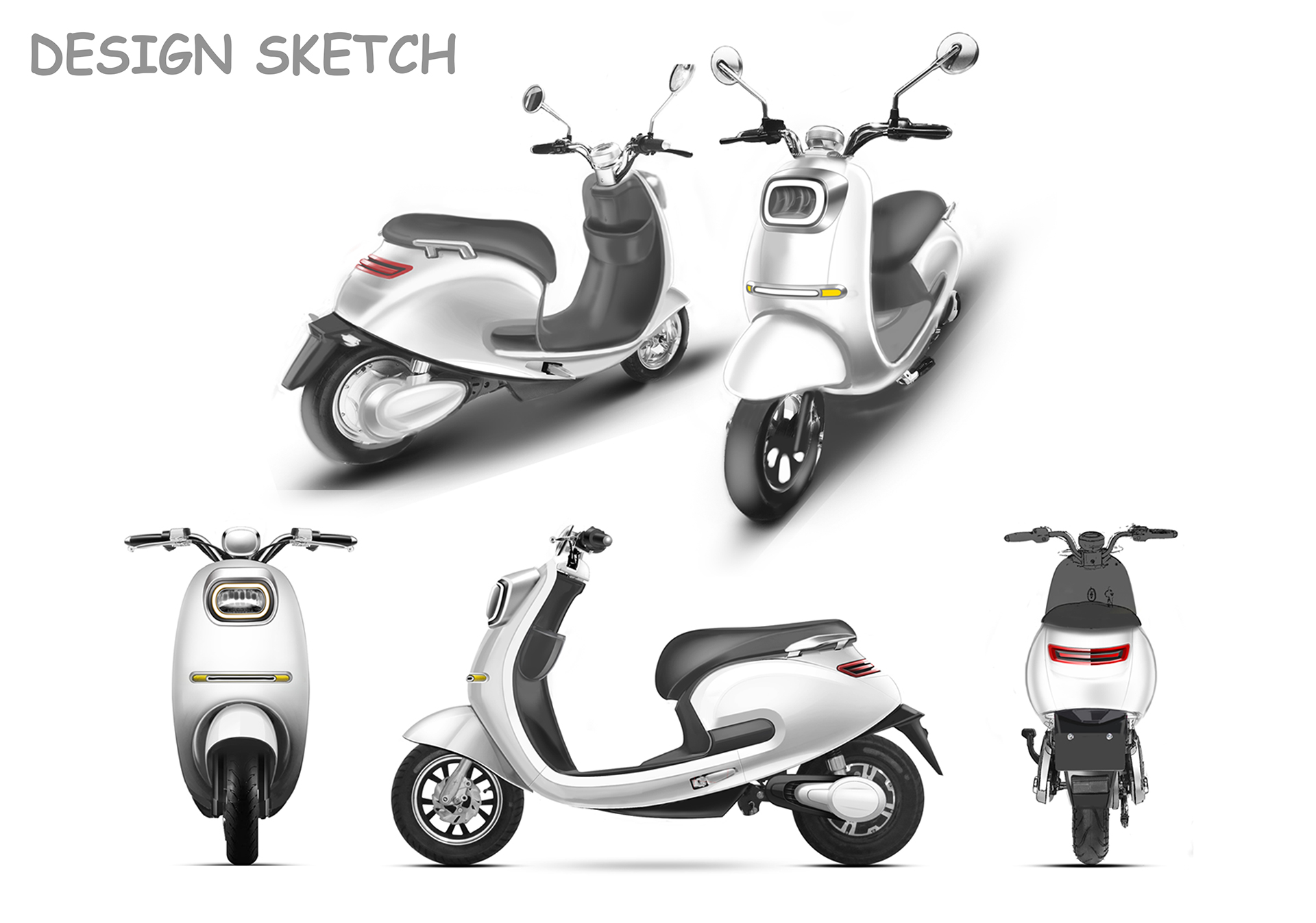 Electric vehicle，motorcycle，Design，modelling，Oil sludge，advertisement，