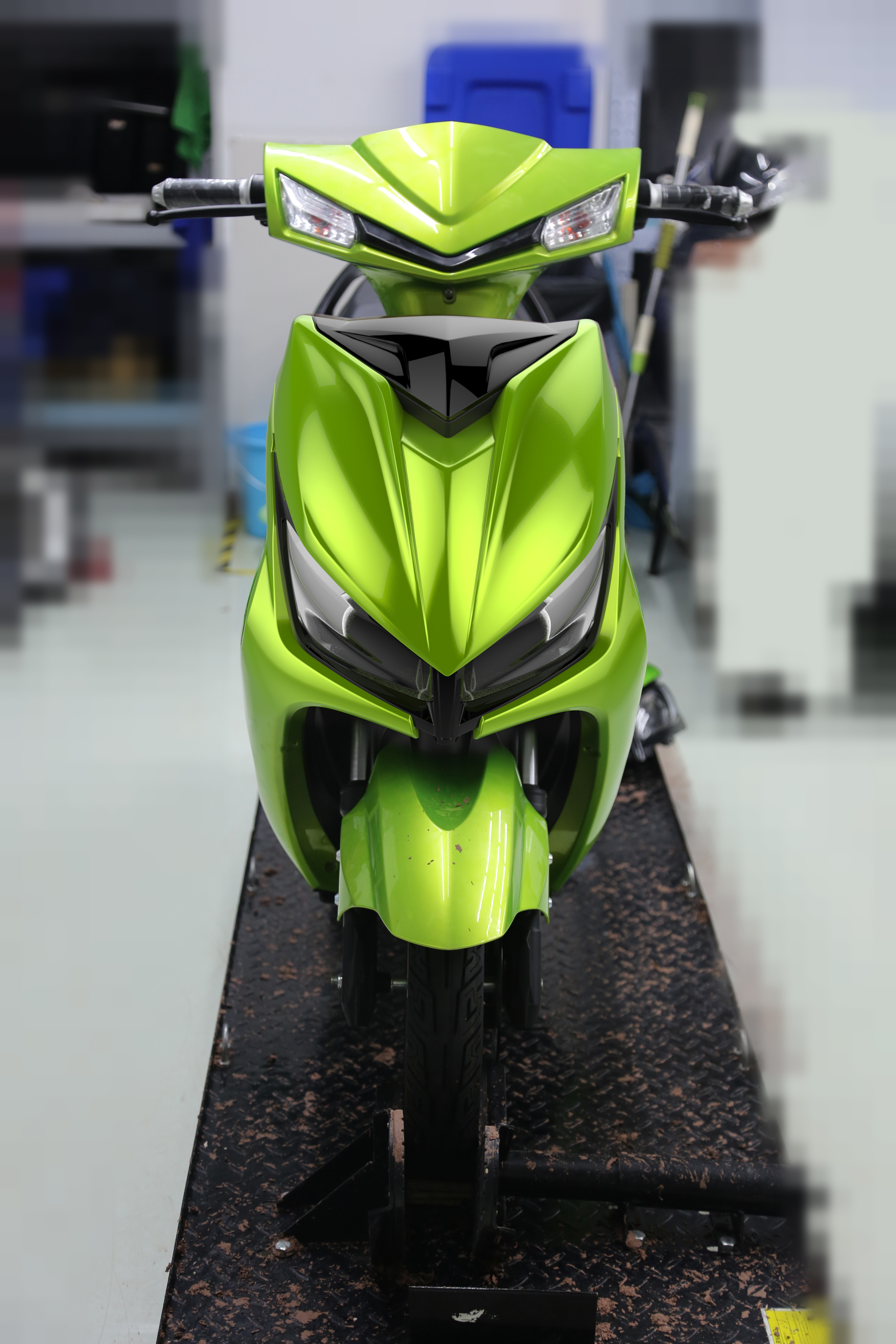 Electric vehicle，motorcycle，The headlamps，lamps and lanterns，Oil sludge，modeling，Model，