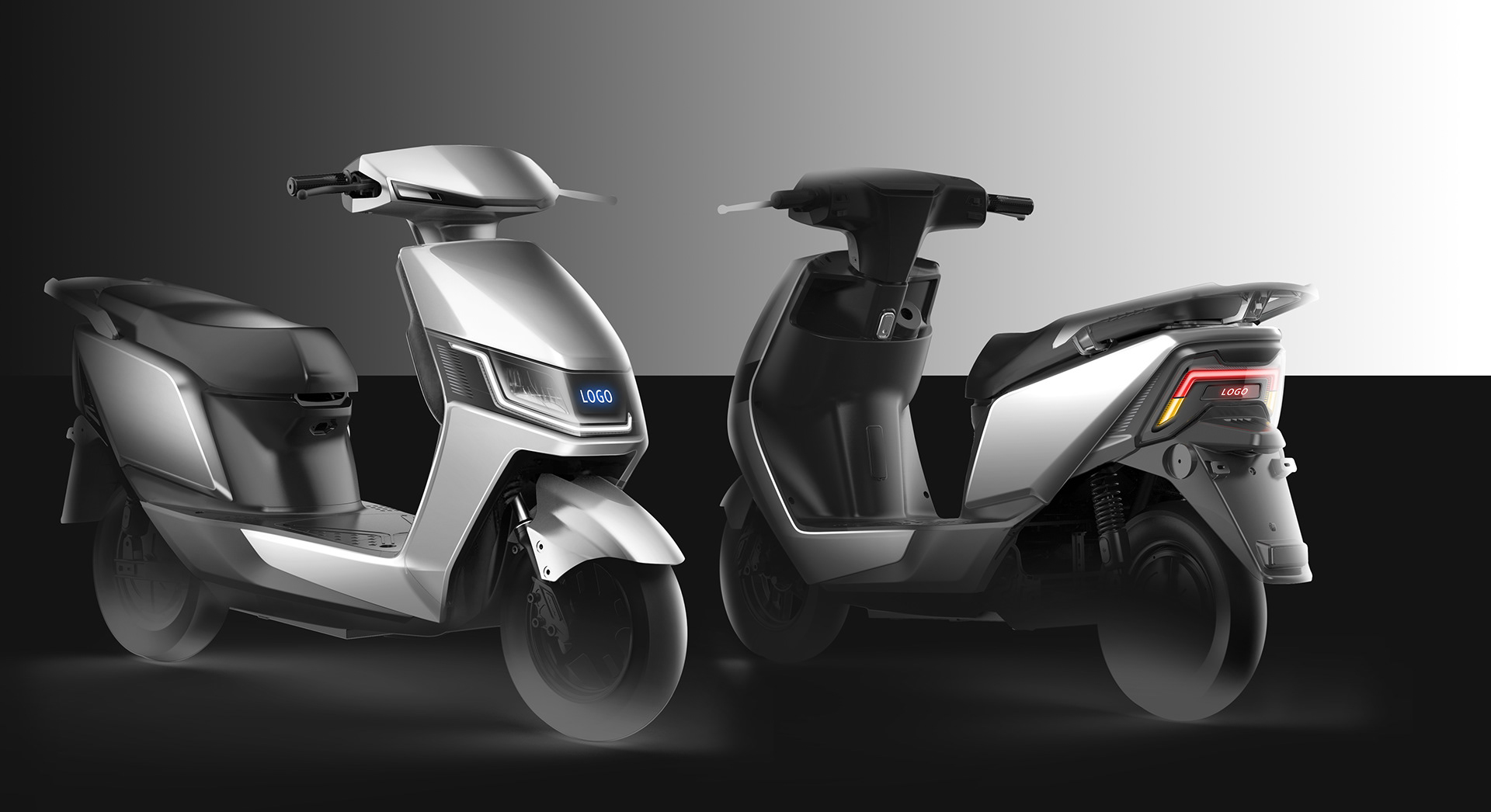 Electric vehicle design，motorcycle，design sketch，modelling，