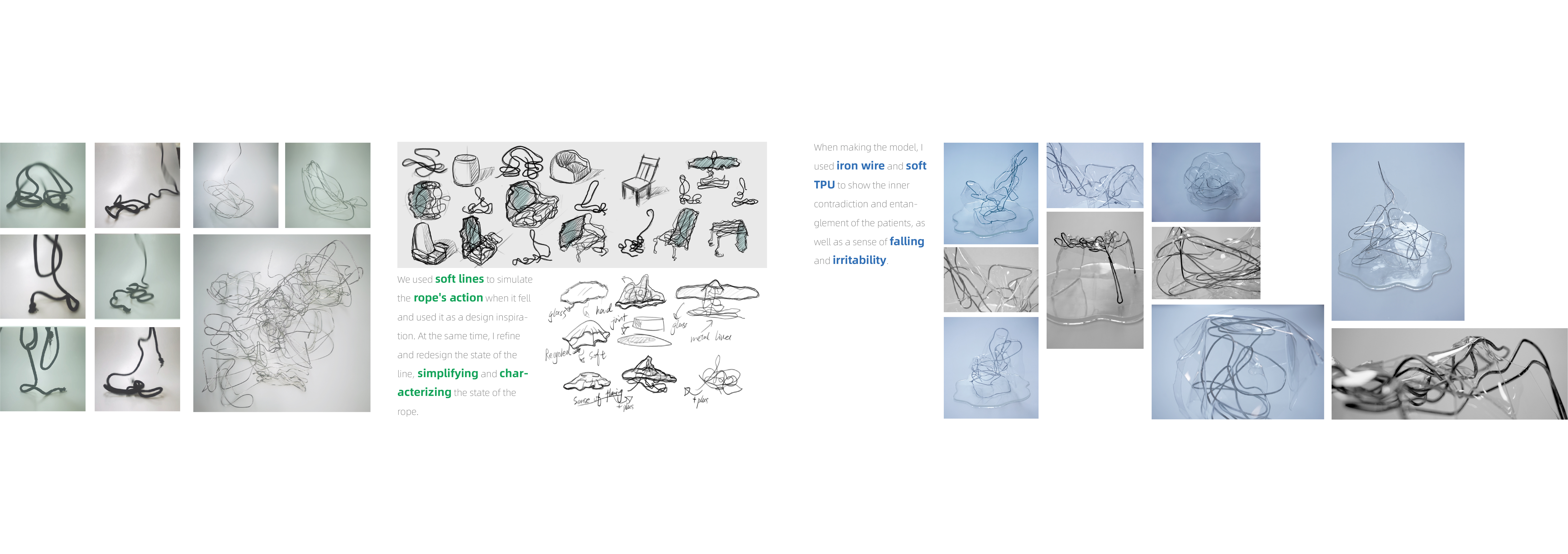 Installation art，bipolar disorder，Mental illness，Emotional design，Art Museum Installation，Recycled material design，Conceptual Furniture Design，