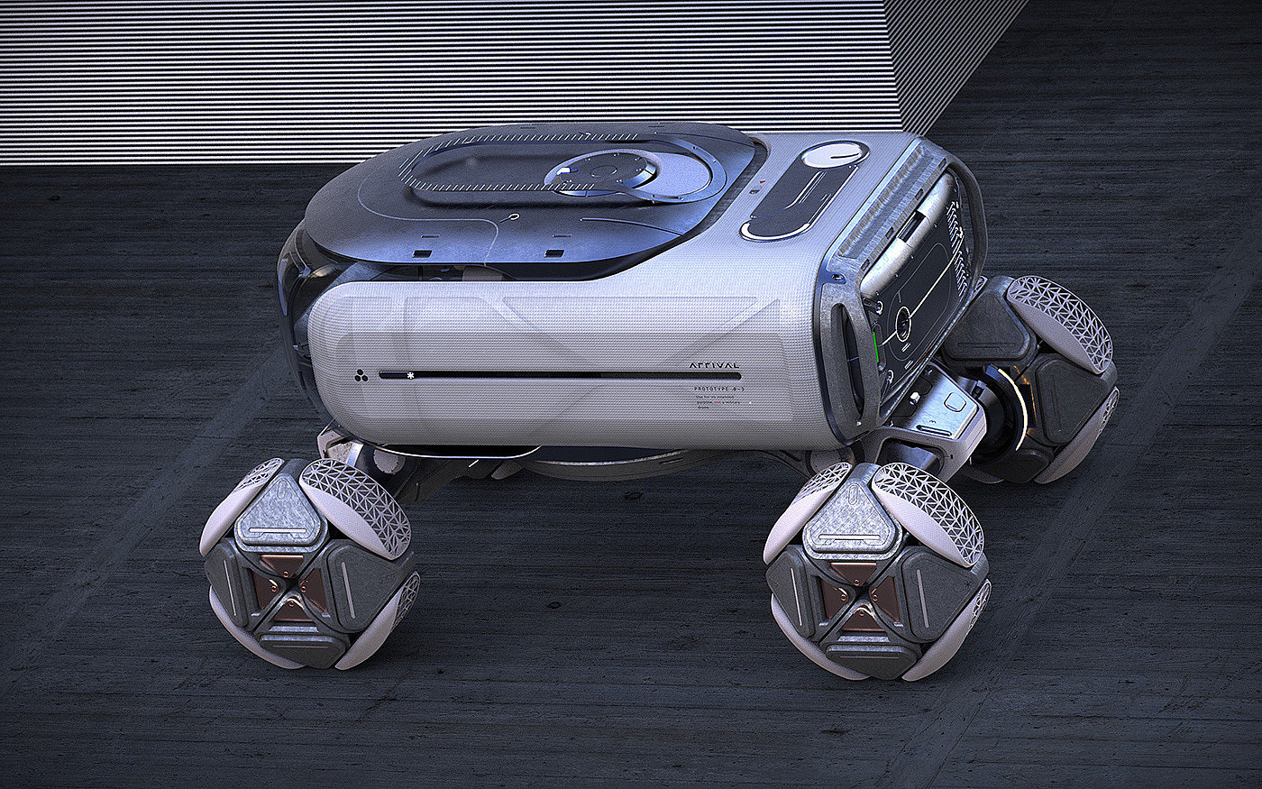 concept，Design，Mars rover，