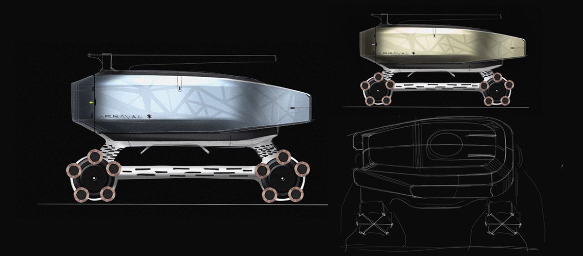 concept，Design，Mars rover，