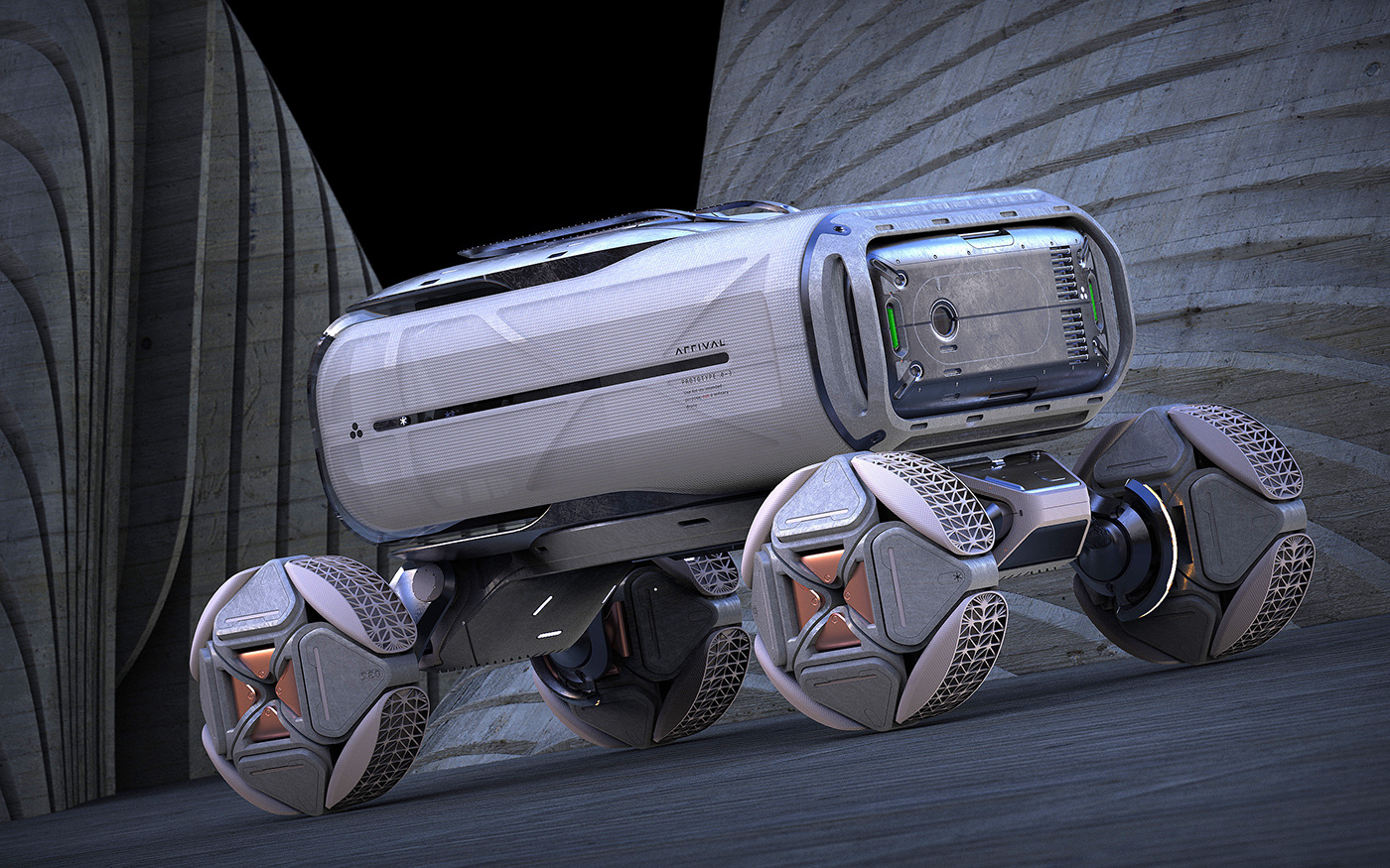 concept，Design，Mars rover，