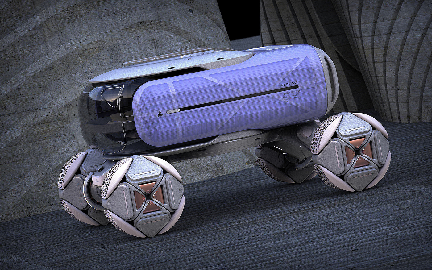 concept，Design，Mars rover，