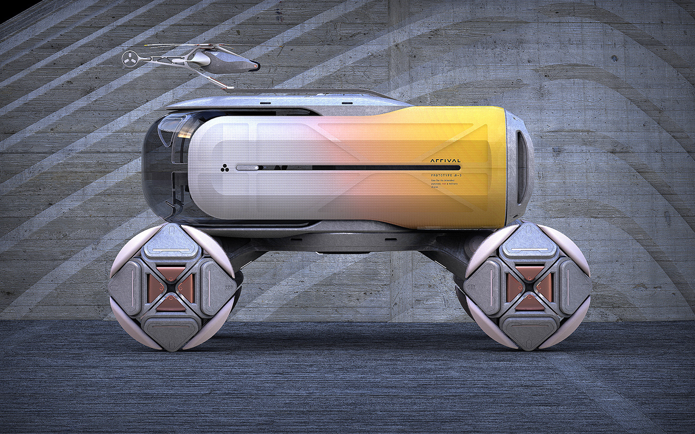 concept，Design，Mars rover，