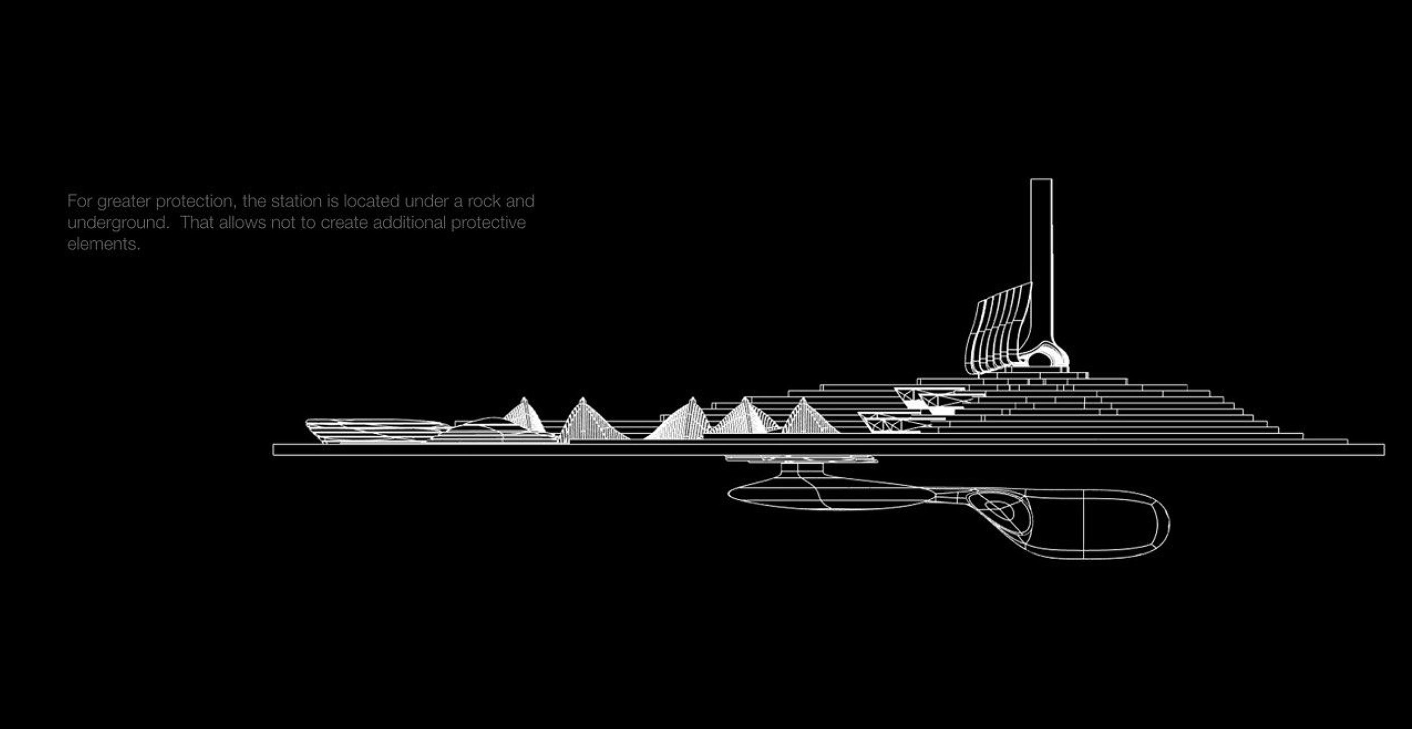 concept，Design，Mars rover，