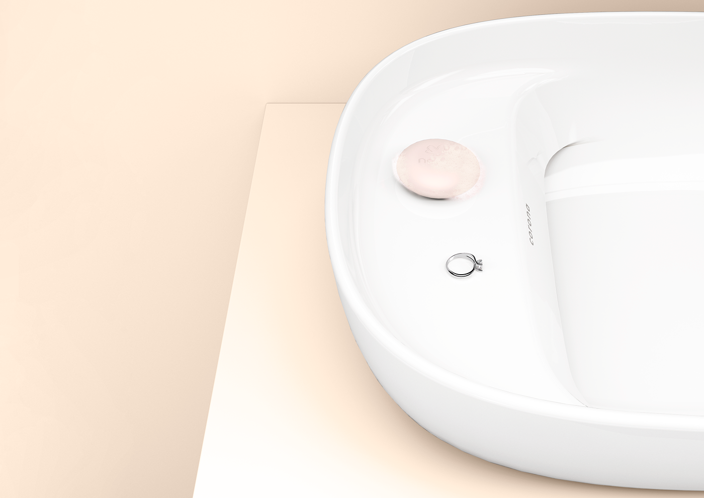 Wash basin，ceramics，water，tension，Red dot award，