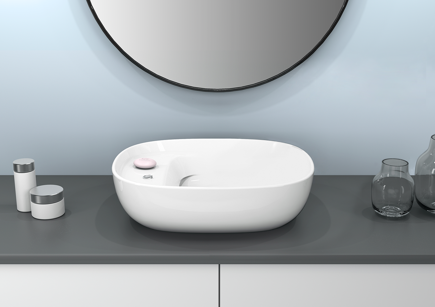 Wash basin，ceramics，water，tension，Red dot award，