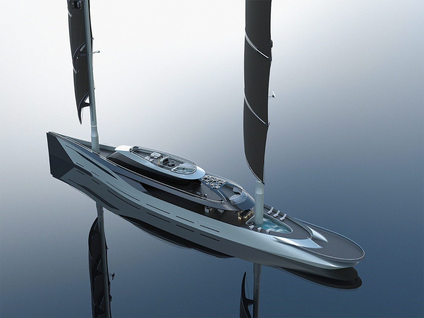 Rossinavi，Sailboat，luxury，