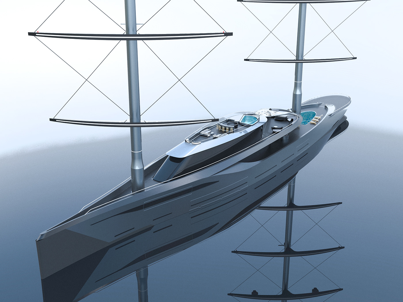 Rossinavi，Sailboat，luxury，