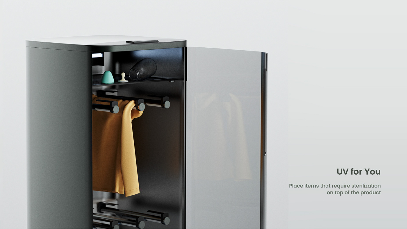 disinfect，Fold up the clothes，fully automatic，security，Ultraviolet disinfection，