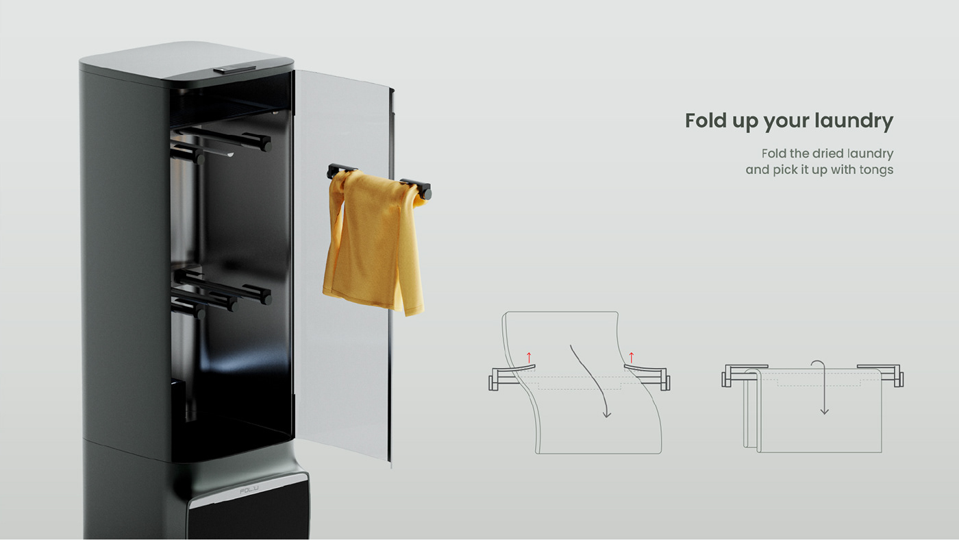disinfect，Fold up the clothes，fully automatic，security，Ultraviolet disinfection，