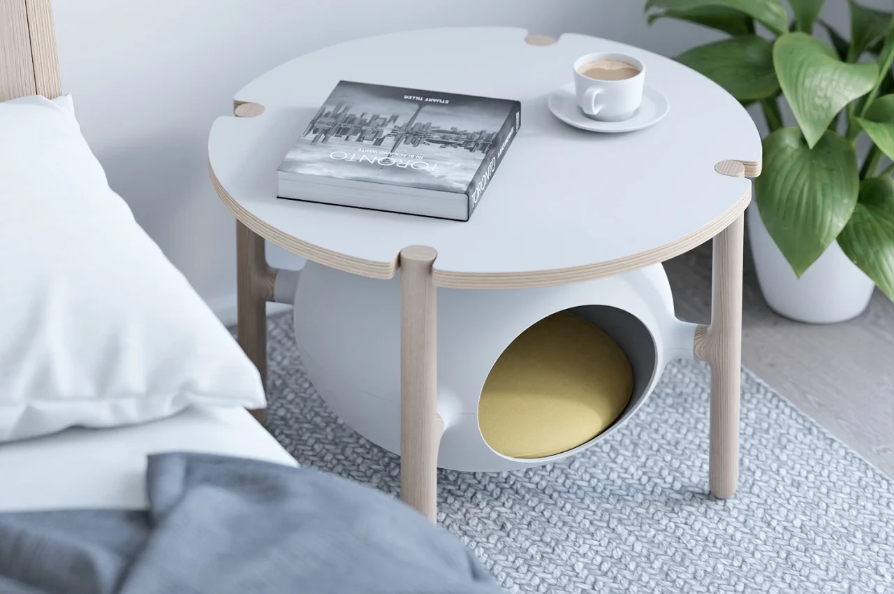 Cat nest，sense of security，ellipse，Save space，