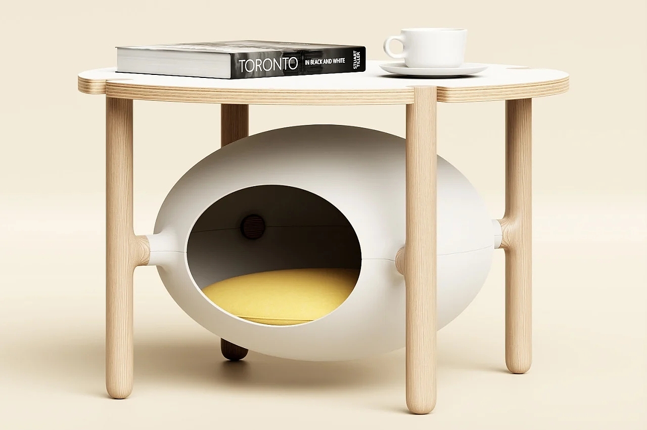 Cat nest，sense of security，ellipse，Save space，