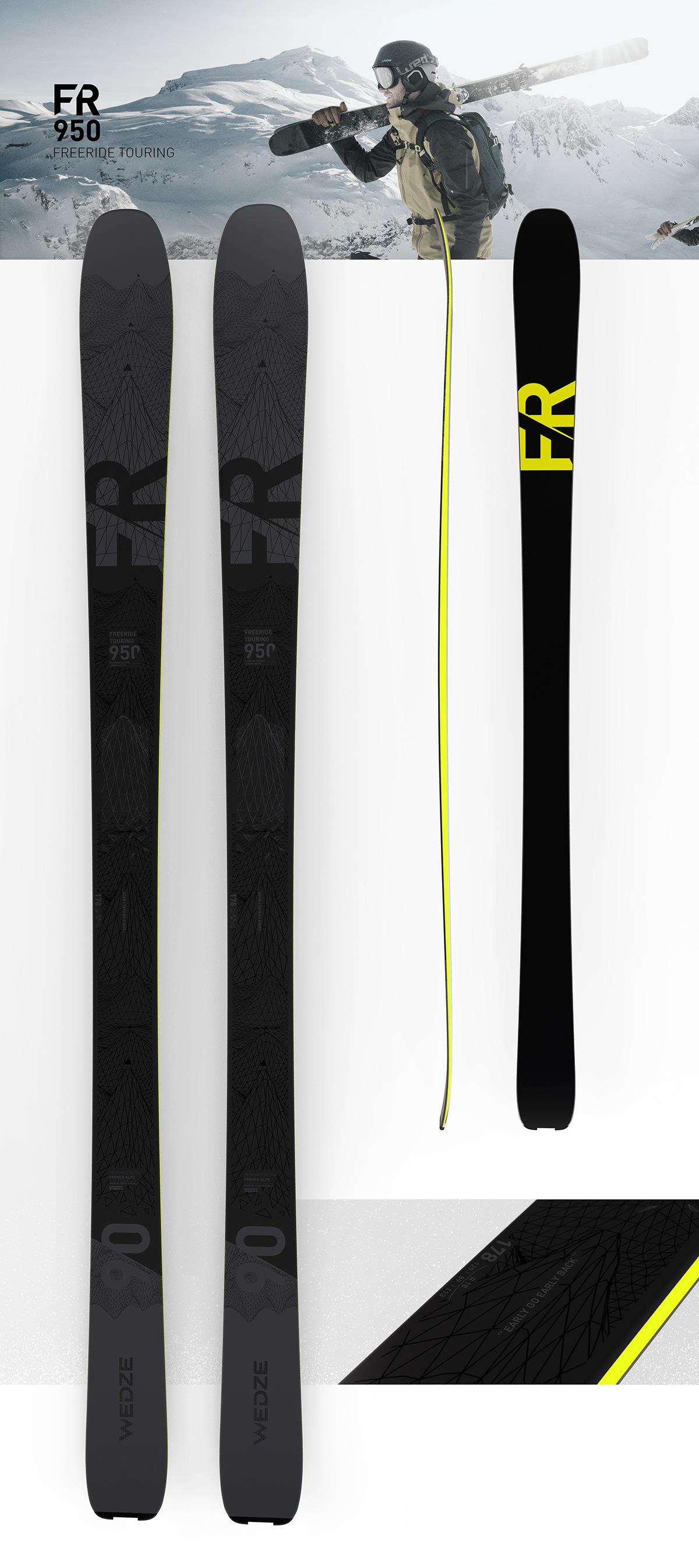 ski，Appearance design，exquisite，