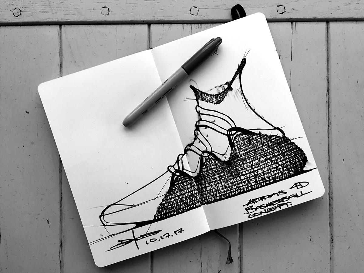 conceptual design，shoes，Appearance design，