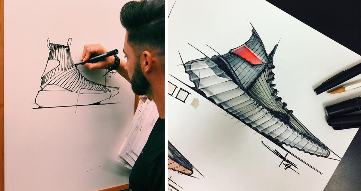 conceptual design，shoes，Appearance design，