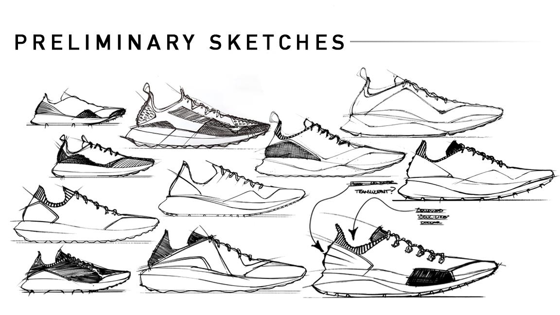 shoes，Appearance design，Structural design，