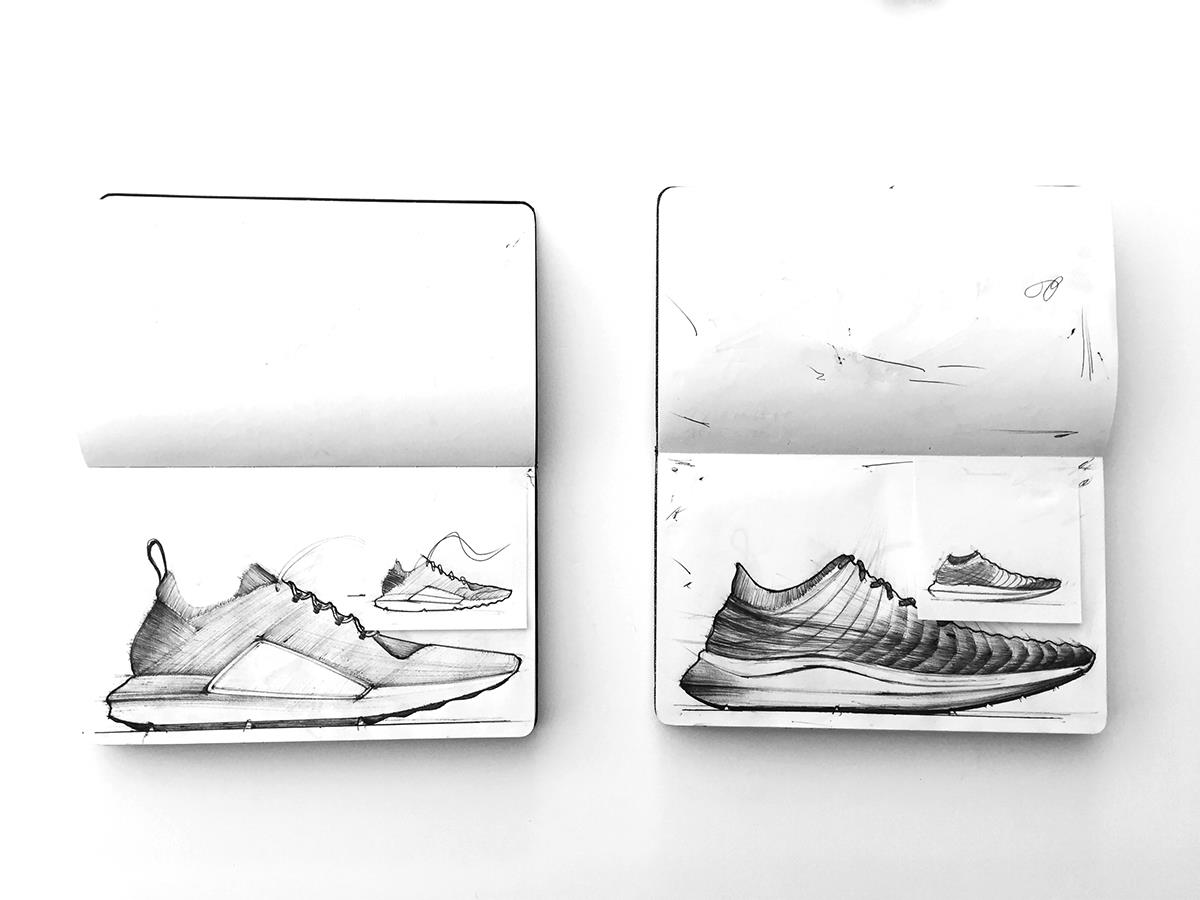 shoes，Appearance design，Structural design，