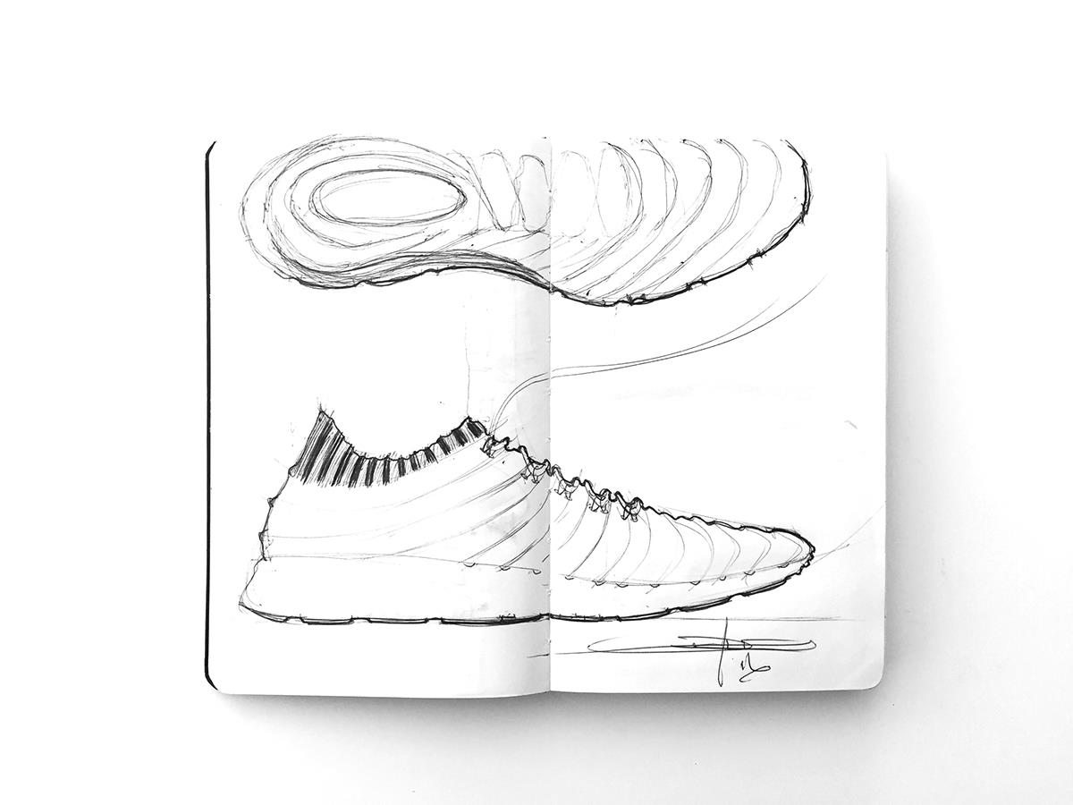 shoes，Appearance design，Structural design，