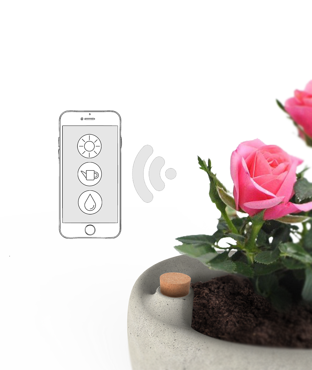 Reprint，Self watering flowerpot，intelligence，tool，