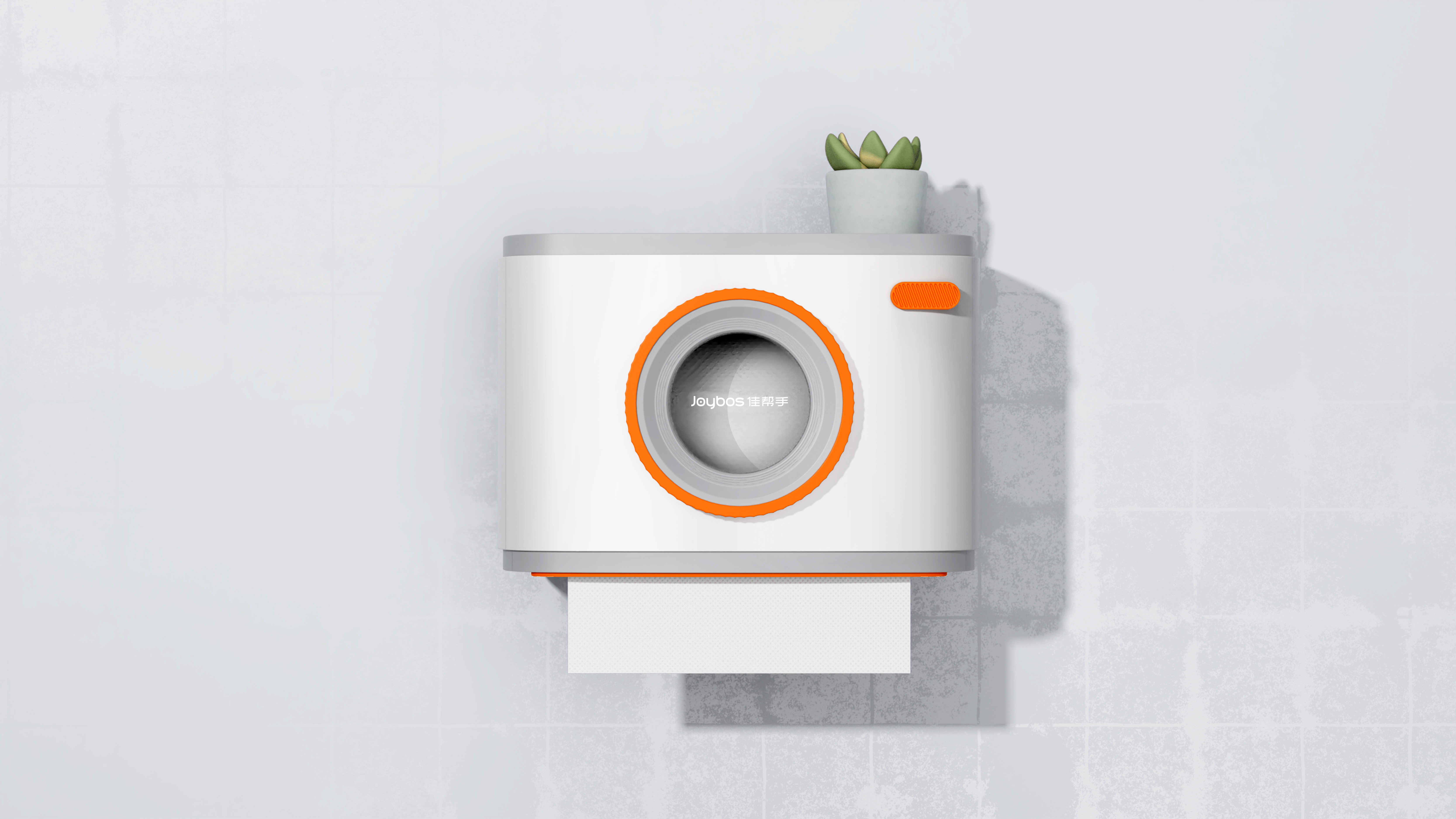 Wall mounted tissue box，Tissue box，