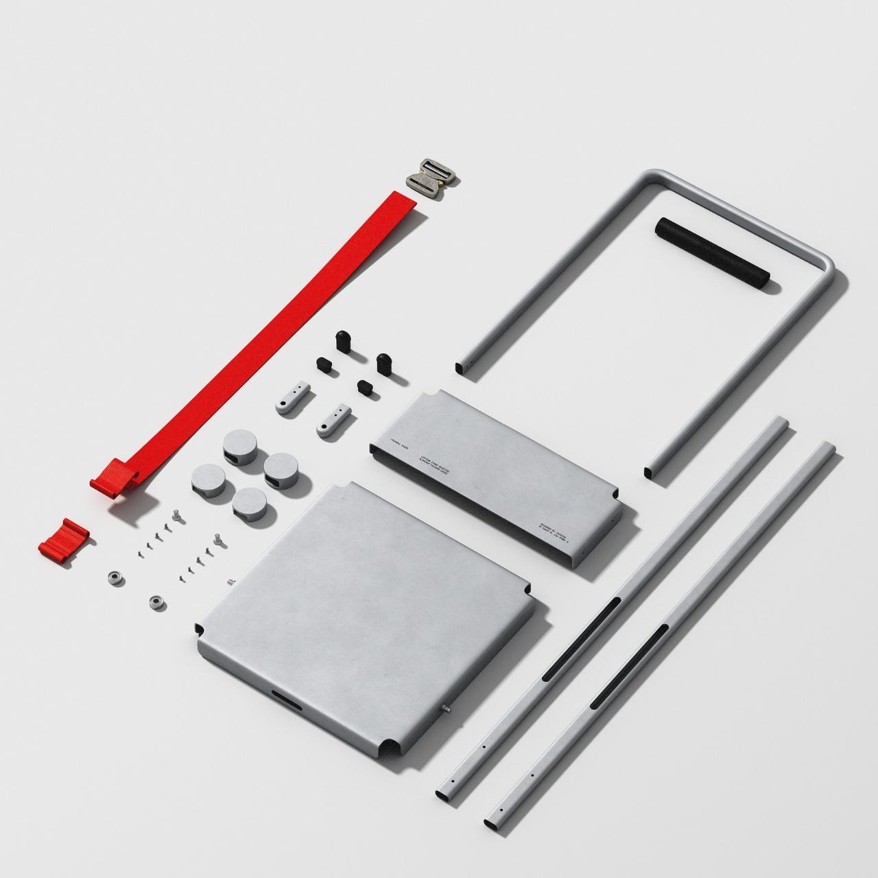 Folding chair，concept，Nylon belt，chair，