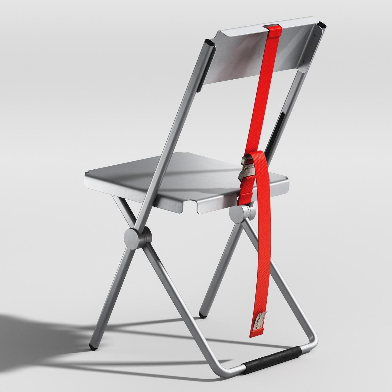 Folding chair，concept，Nylon belt，chair，