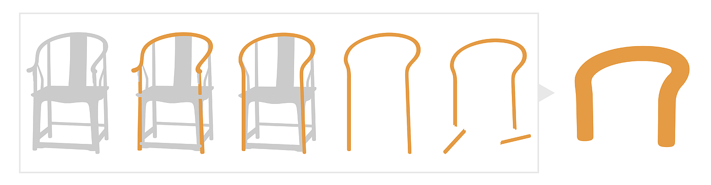 家具设计，椅子设计，扶手椅，rhino，c4d，Octane渲染，