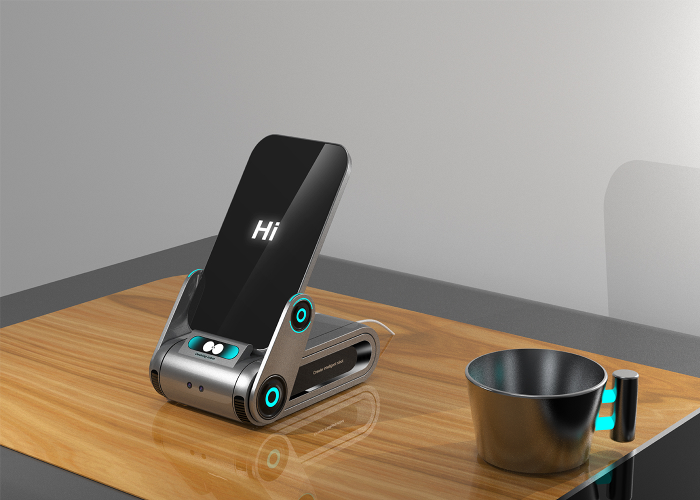 robot，science fiction，Sense of science and technology，Small robot，Robot design，