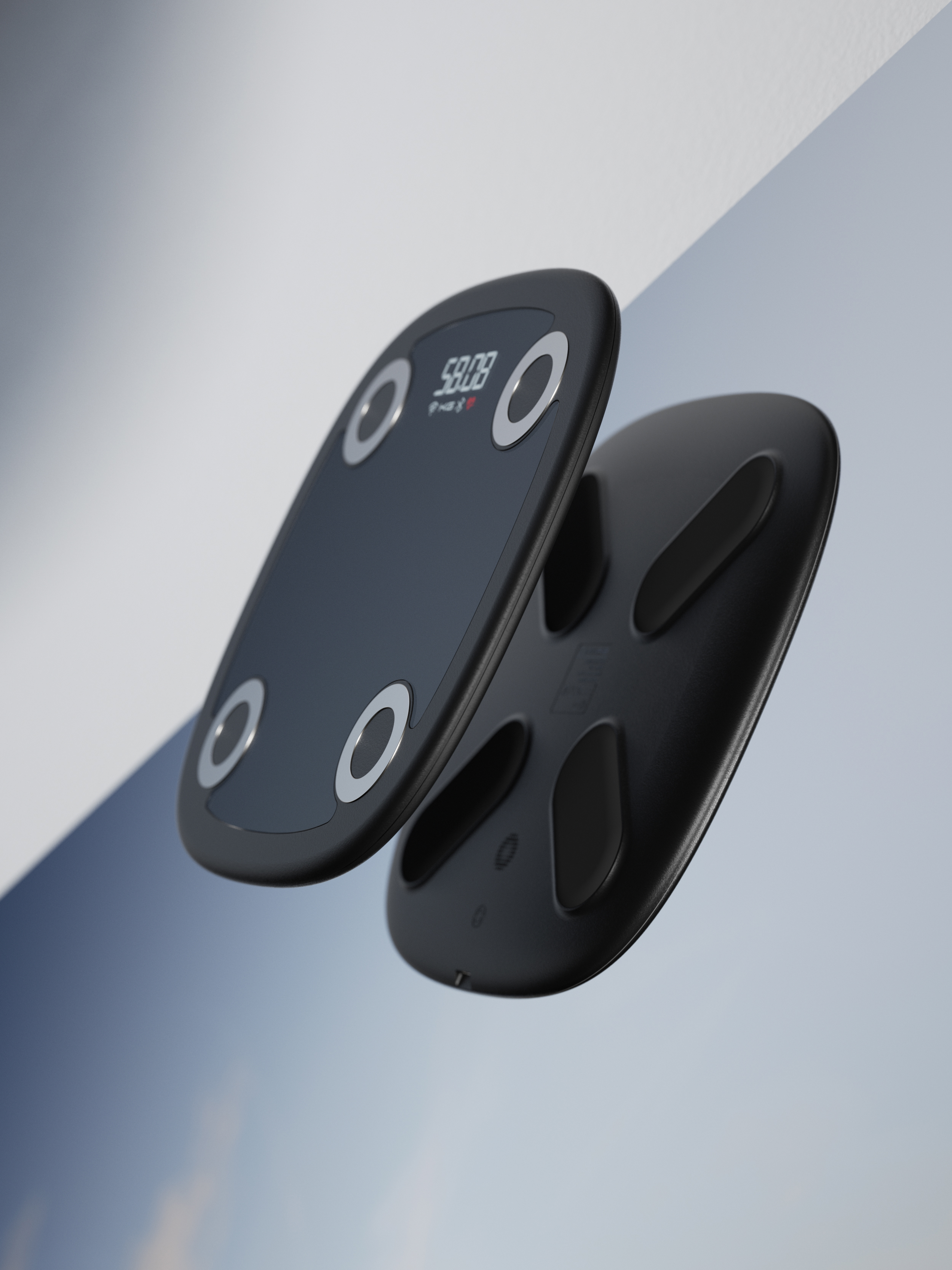 Body fat scale，product design，Appearance design，Ring design，industrial design，Render Scene ，