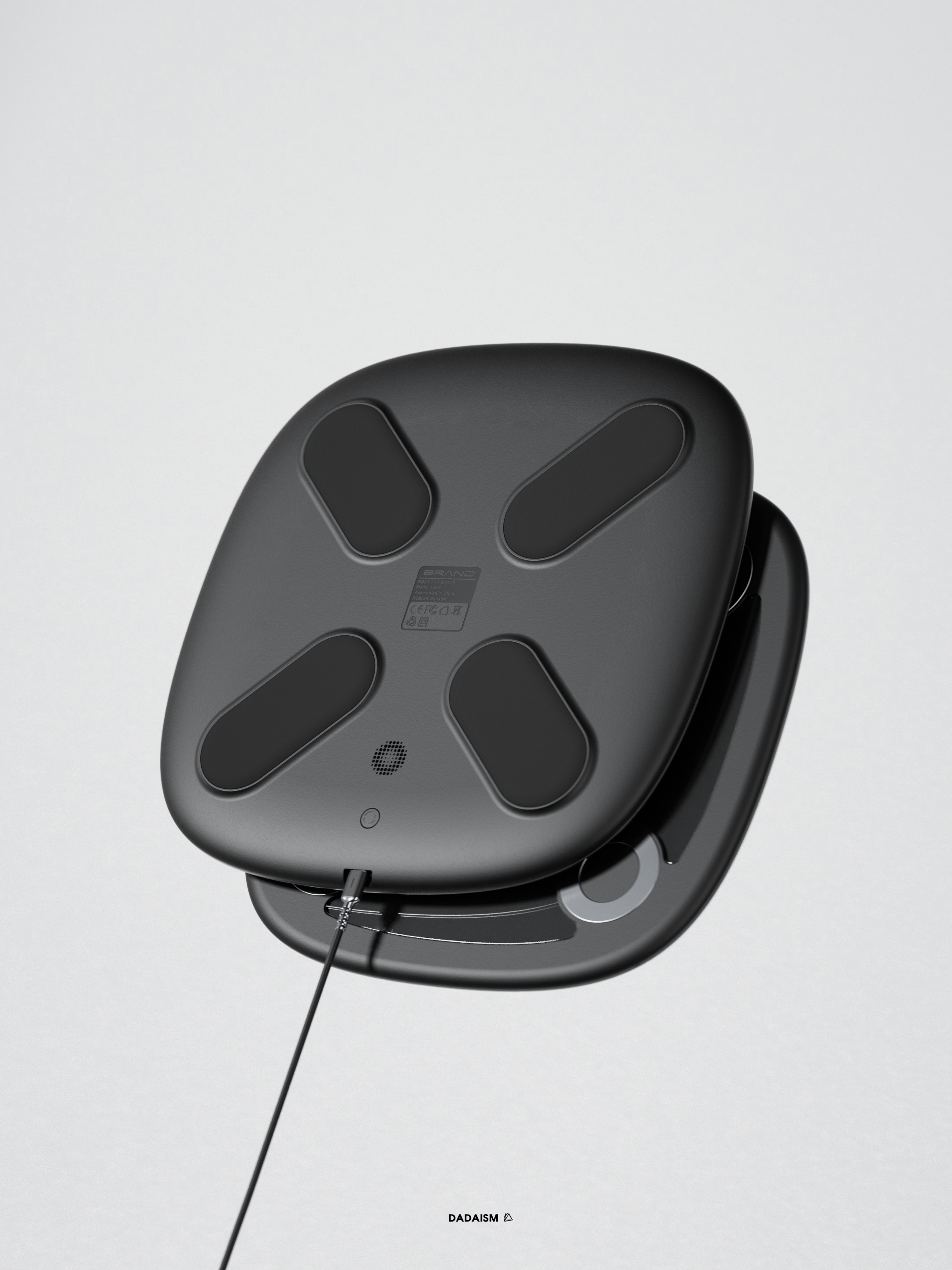 Body fat scale，product design，Appearance design，Ring design，industrial design，Render Scene ，