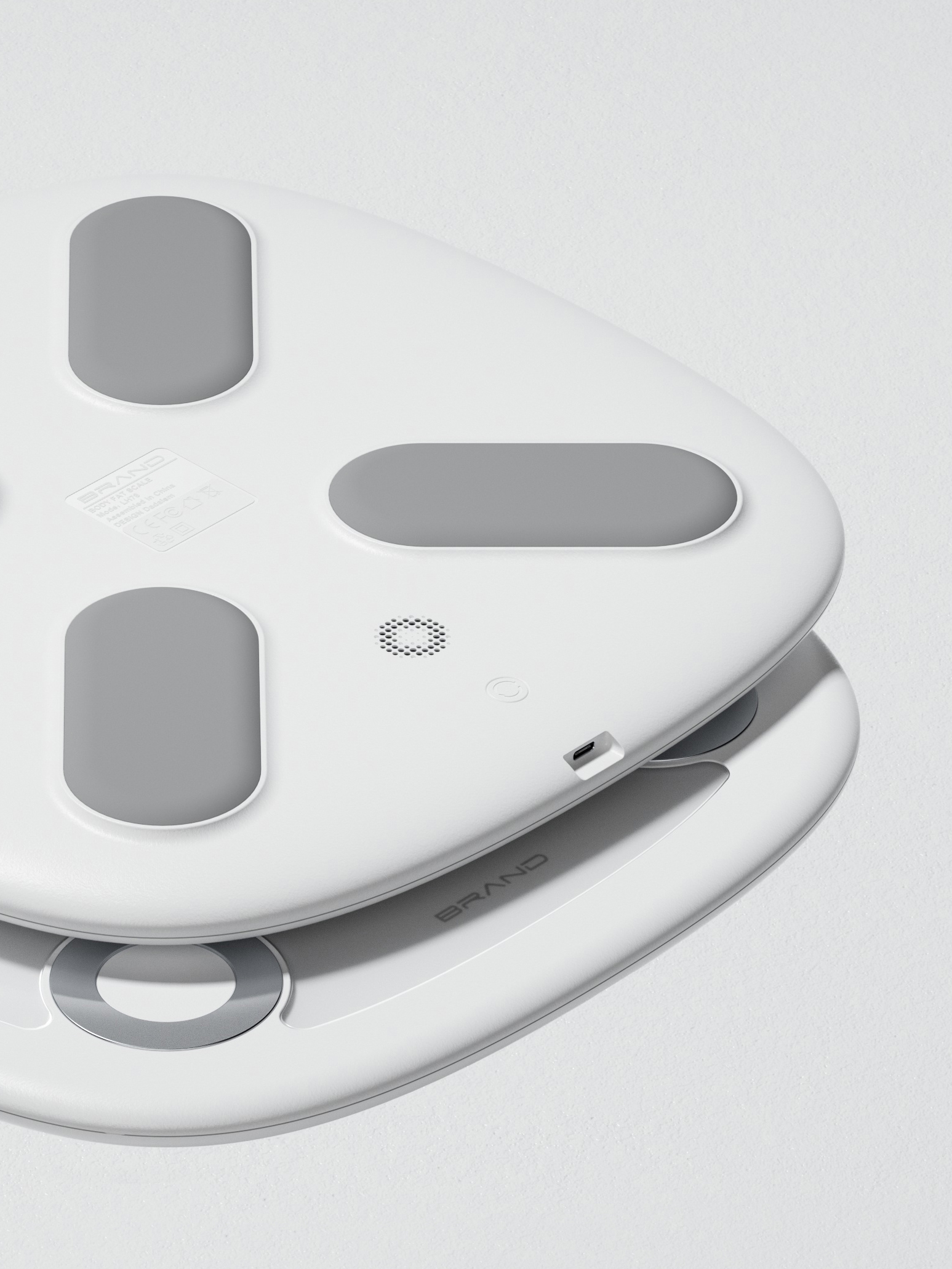 Body fat scale，product design，Appearance design，Ring design，industrial design，Render Scene ，