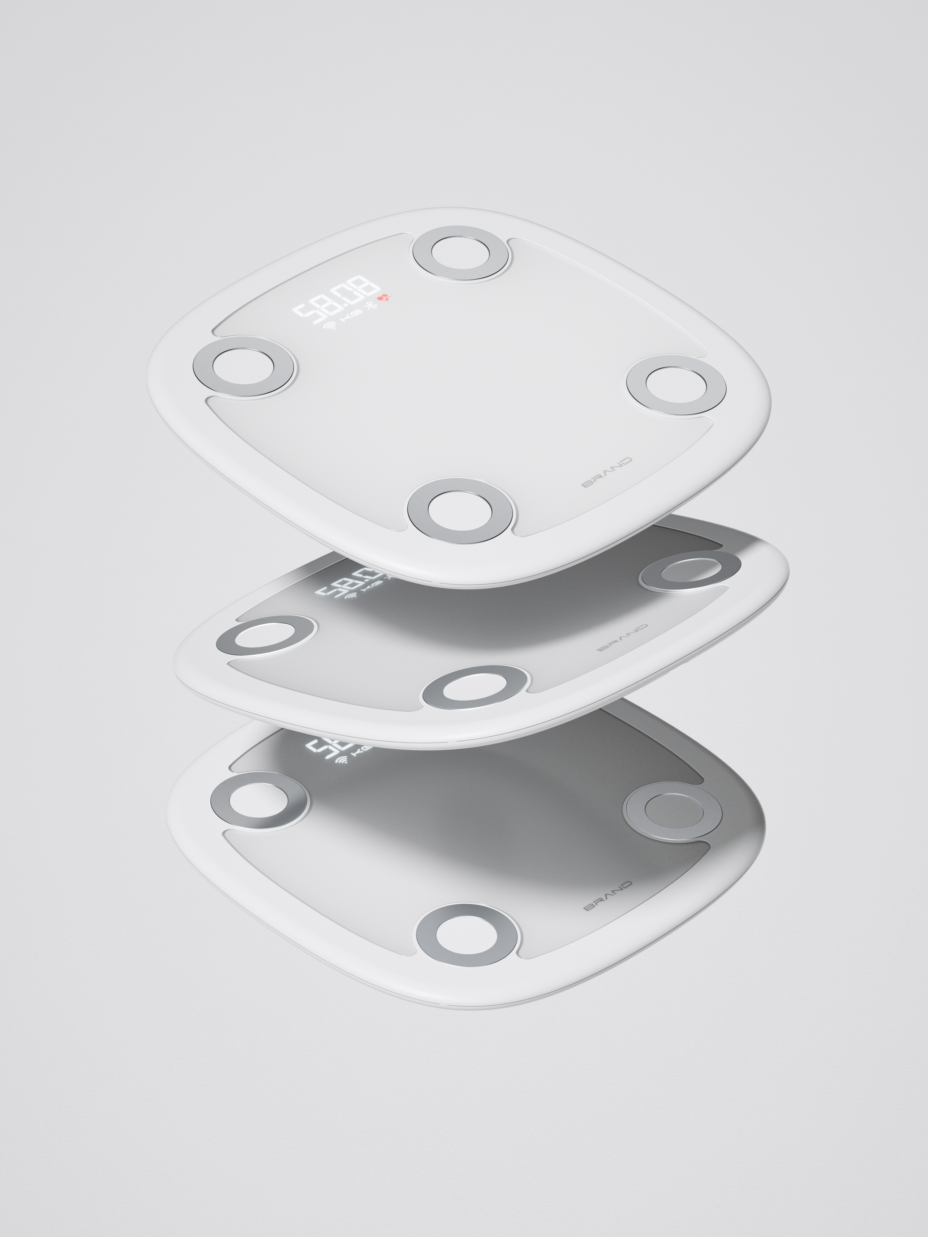 Body fat scale，product design，Appearance design，Ring design，industrial design，Render Scene ，