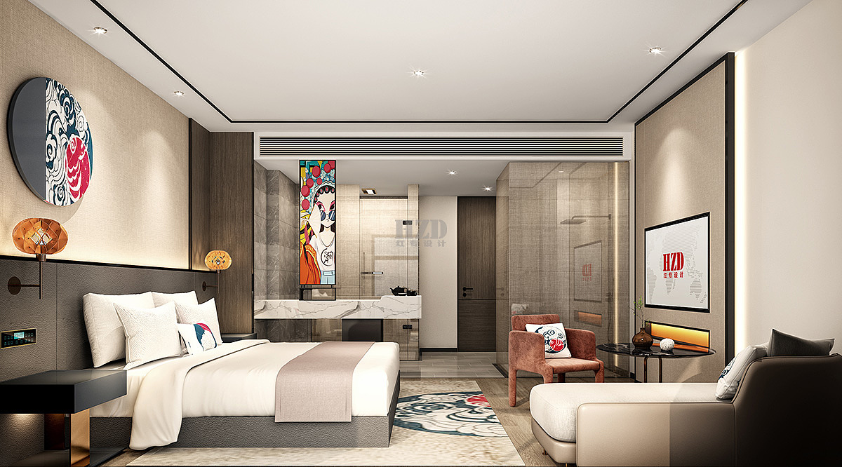 Hotel Design，Xi 'an Hotel Design Company，Redtory design，