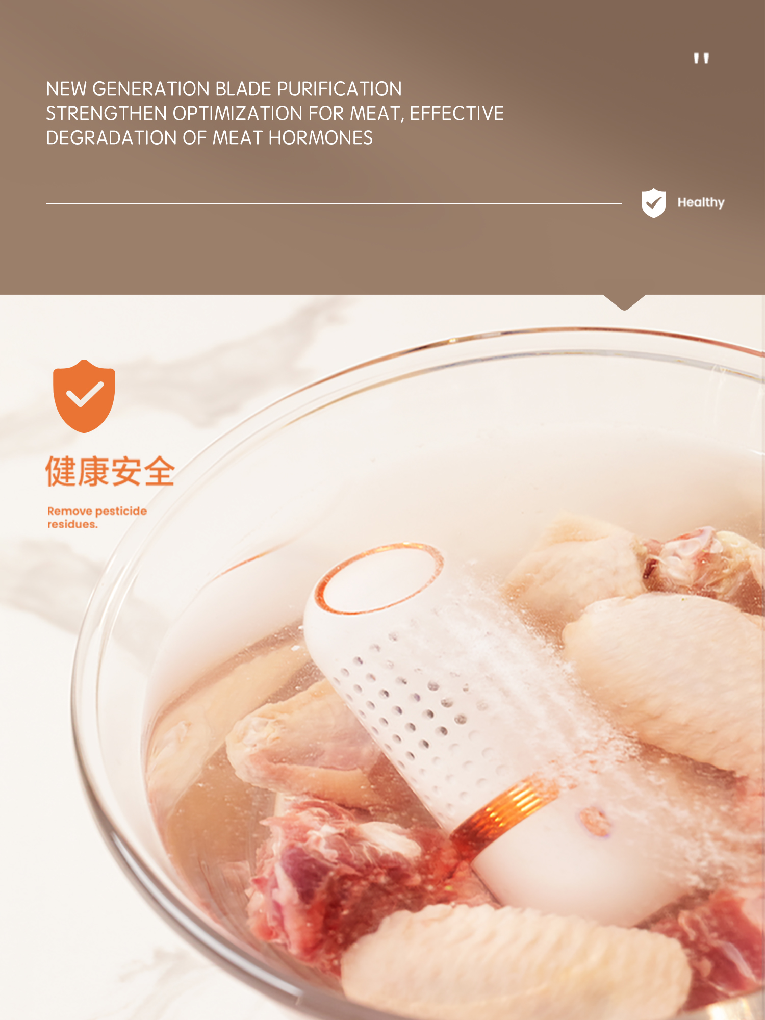 Household appliances, cleaning，