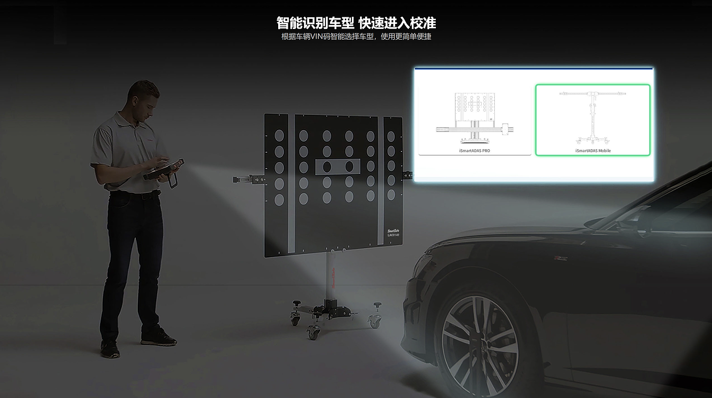 Portable ADAS Calibration, Innovative Integrated Folding，