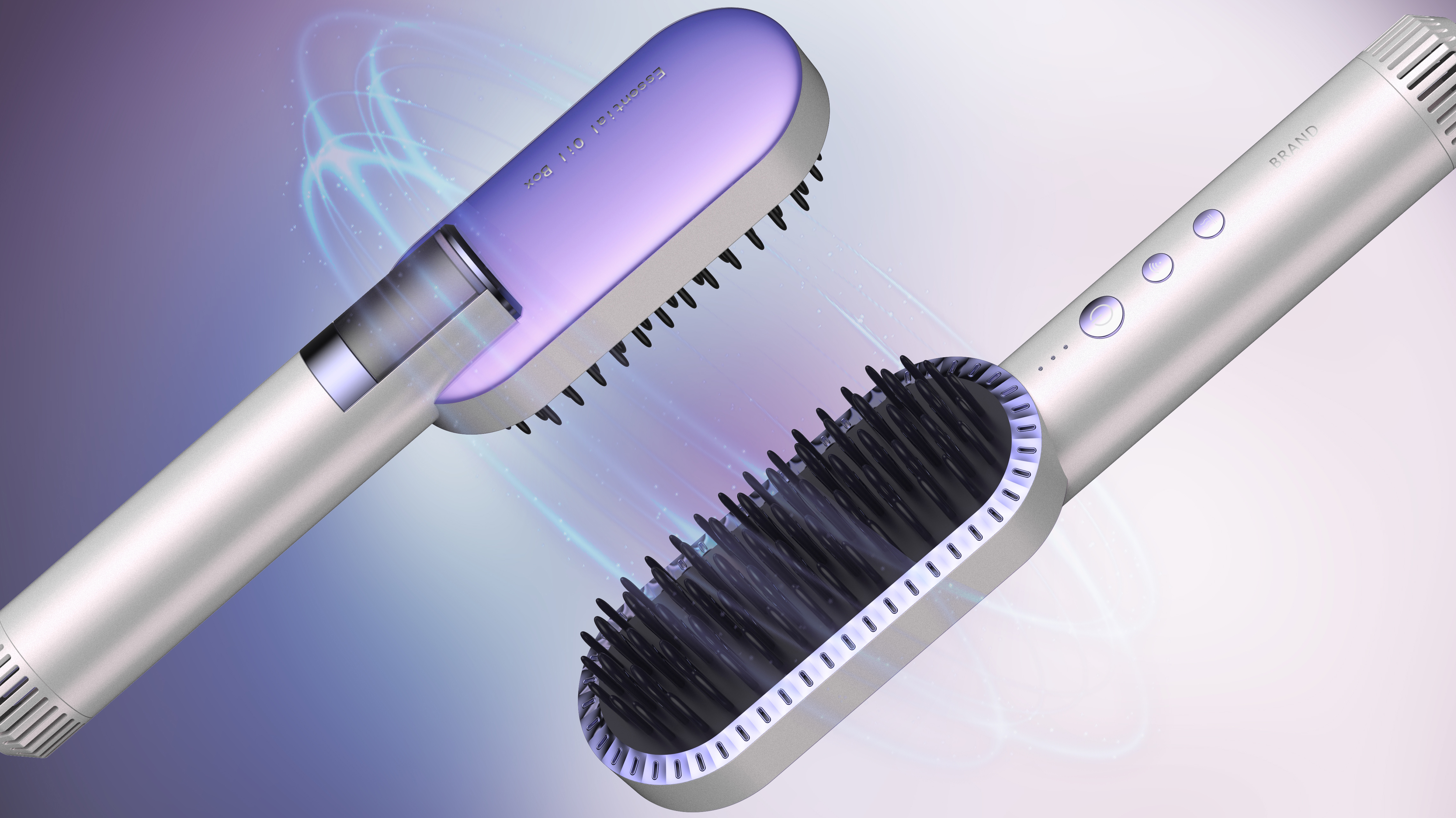 Design，Appearance design，Straight hair comb，Dewey，