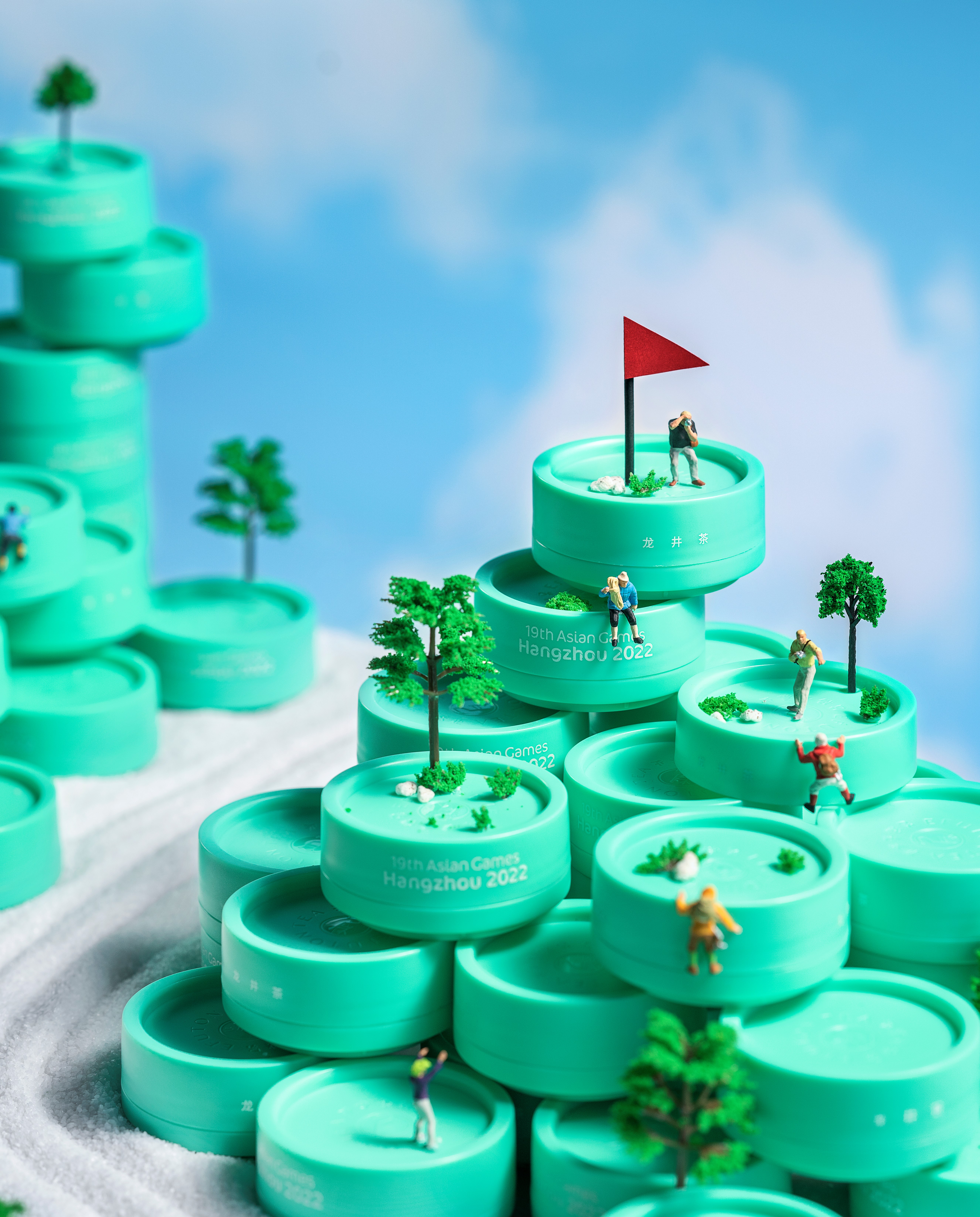 Red design，packing design，Brand design，tea ，Red Design Brand，Yifutang，