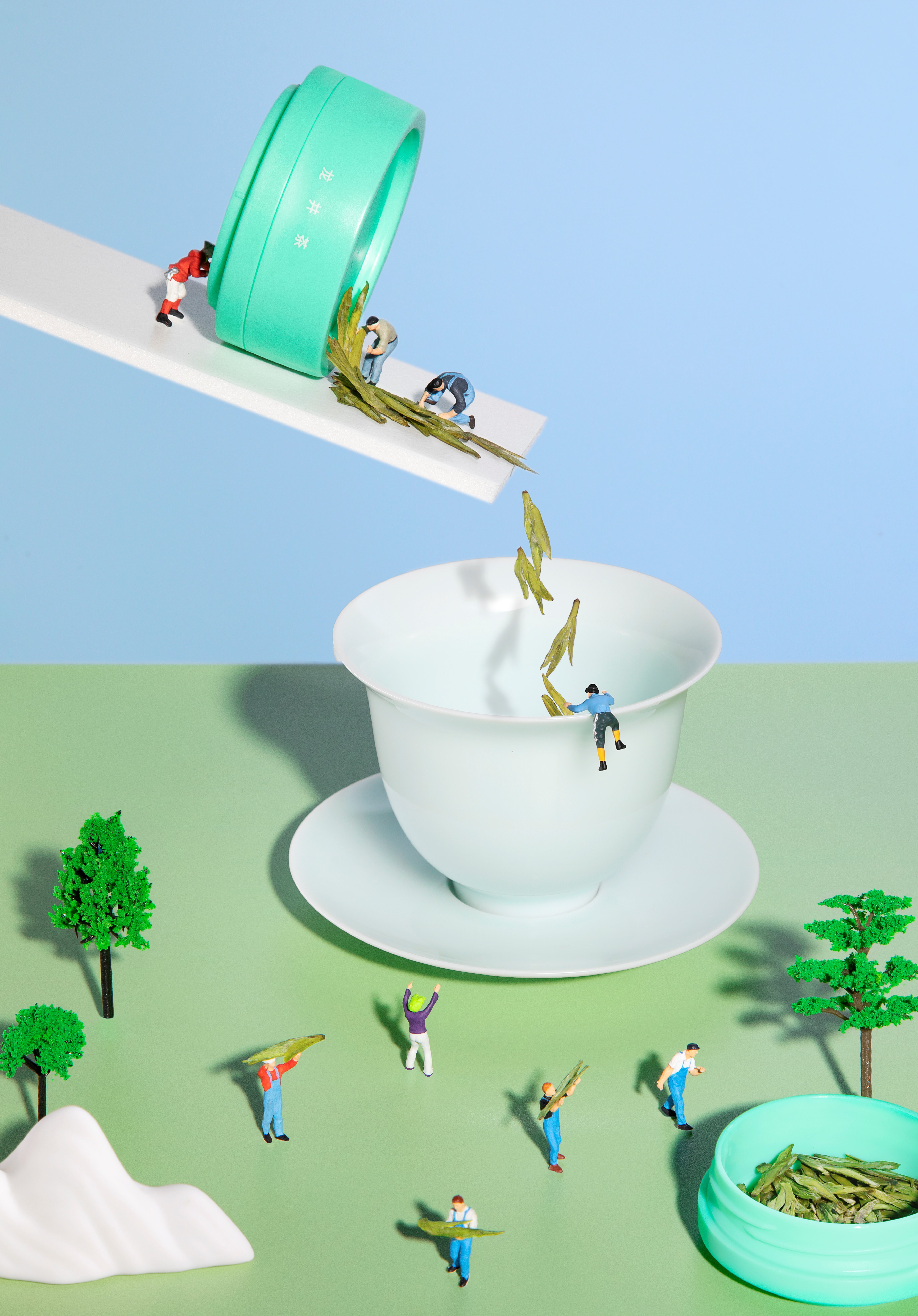 Red design，packing design，Brand design，tea ，Red Design Brand，Yifutang，