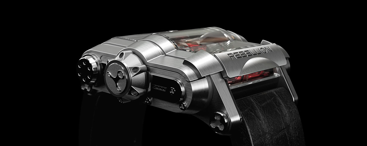 product design，industrial design，Rebellion T-100，Wristwatch，