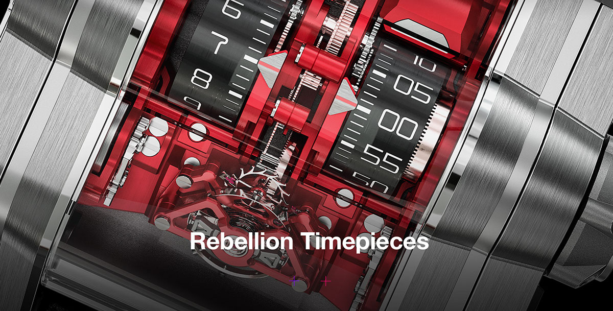 product design，industrial design，Rebellion T-100，Wristwatch，