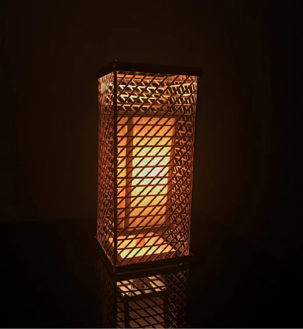 lamps and lanterns，bamboo weaving，Design，manual，Home Furnishing，