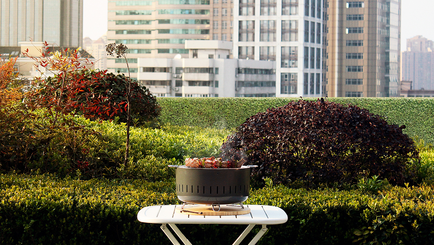 funnel，LEBARBECUE，environment protection，Barbecue table，