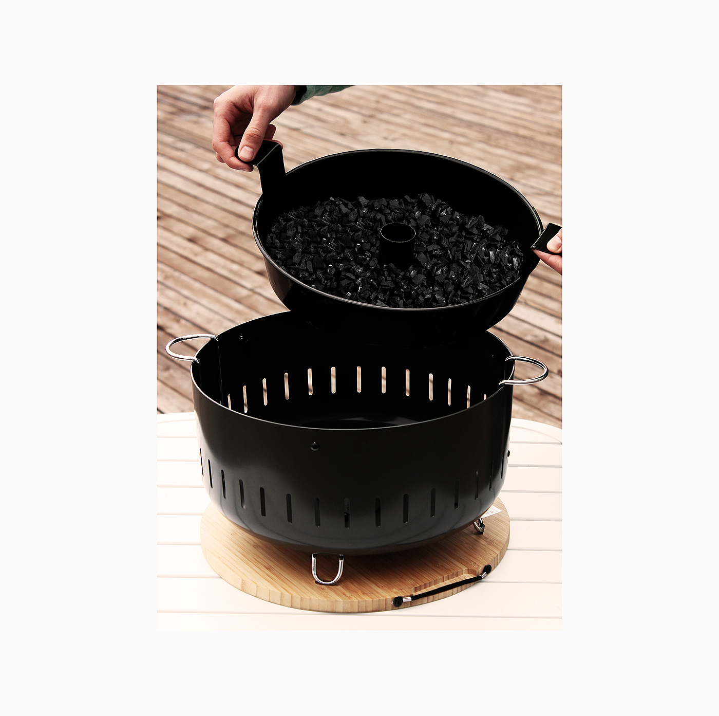 funnel，LEBARBECUE，environment protection，Barbecue table，
