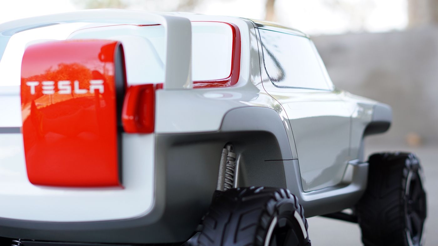 Tesla，Tesla Allterr，automobile，concept，