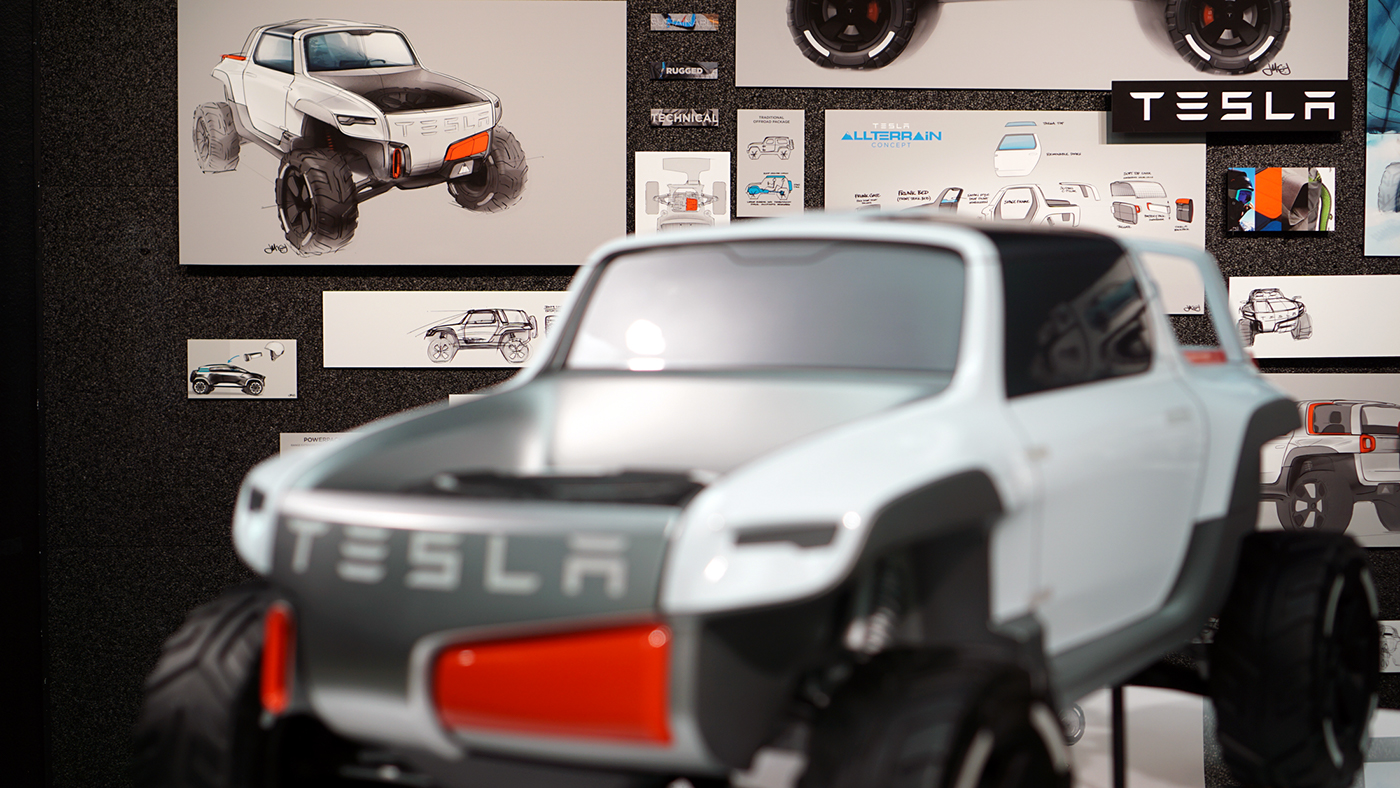 Tesla，Tesla Allterr，automobile，concept，