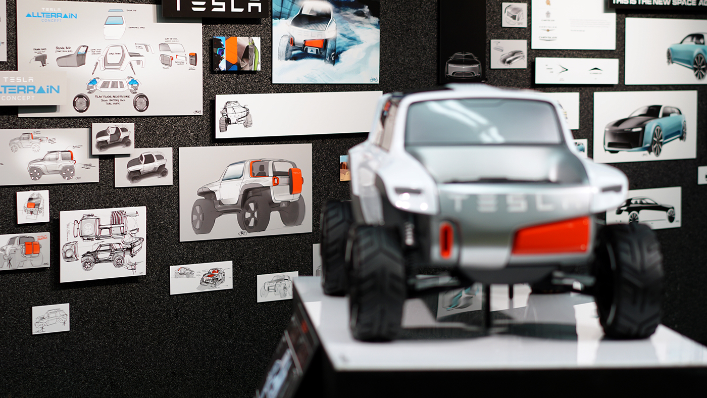 Tesla，Tesla Allterr，automobile，concept，