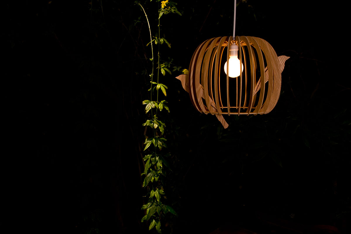 industrial design，product design，Birdcage lamp，LLUM，