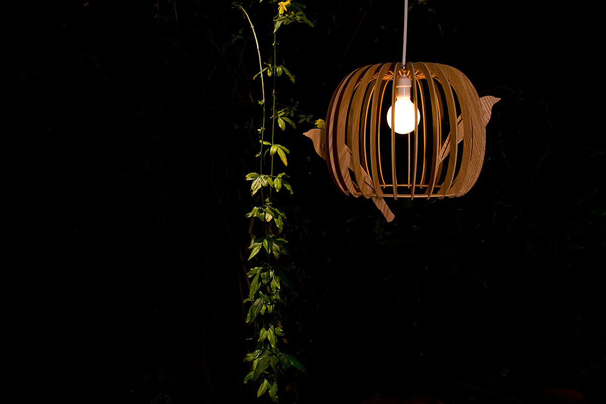 industrial design，product design，Birdcage lamp，LLUM，